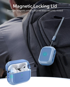 ESR AirPods Pro 2 case navy drop protection for daily use.