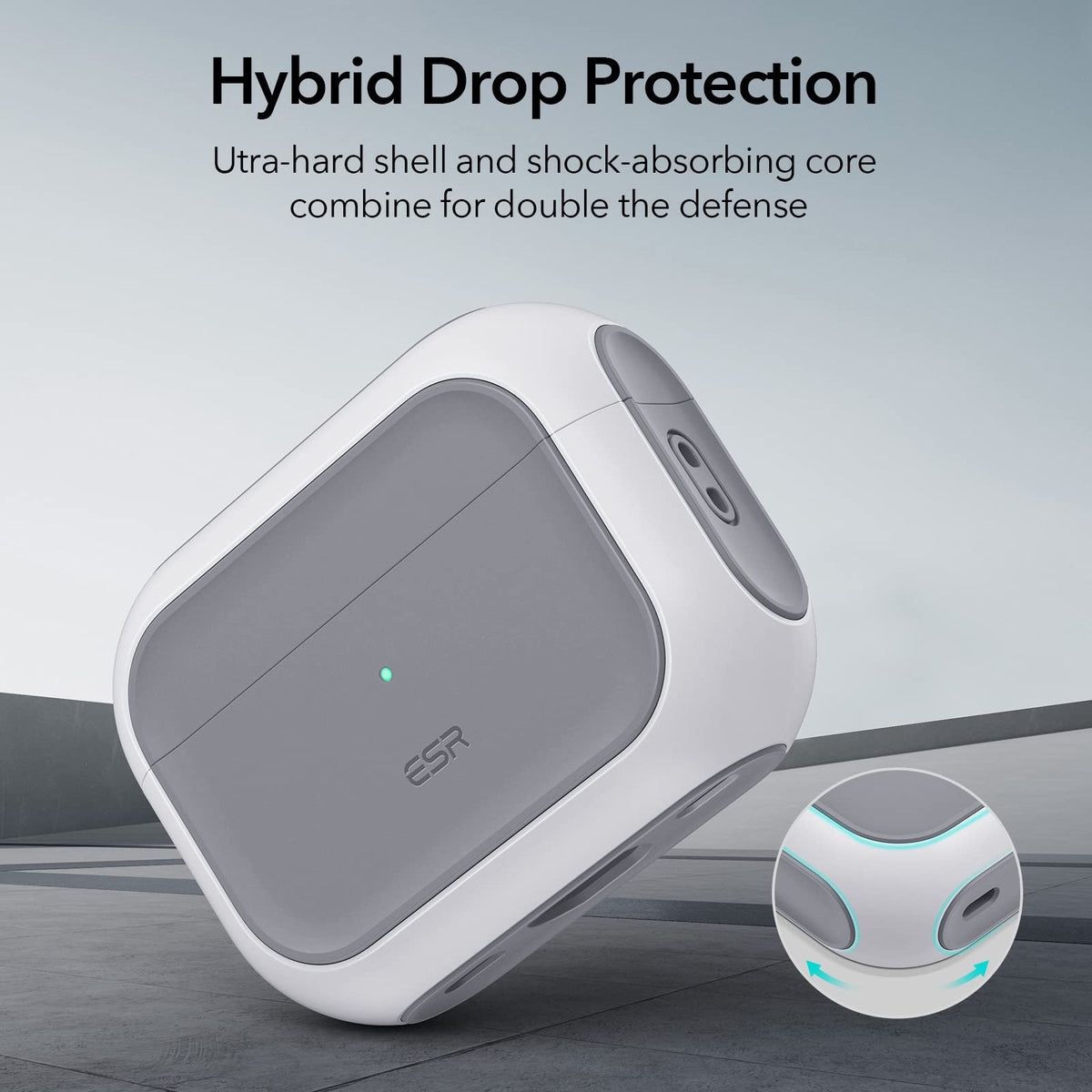 ESR AirPods Pro 2 case speaker cutouts keep Find My alerts loud.