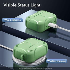 ESR AirPods Pro 2 case visible status light for charging at a glance