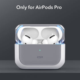 ESR AirPods Pro 2 case ultra hard shell defends against drops and scratches.