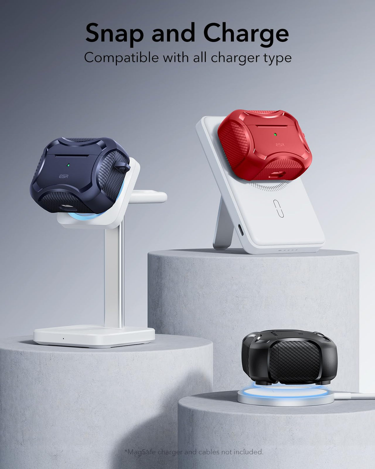 ESR AirPods Pro 2nd Gen case compatible with Gen 1 and Gen 2.
