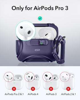 ESR case back showing MagSafe magnets for stable wireless charging benefit