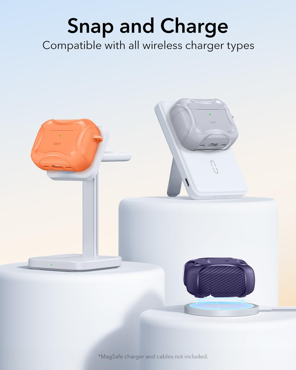 ESR AirPods Pro 3 case offers comprehensive protection and styling.
