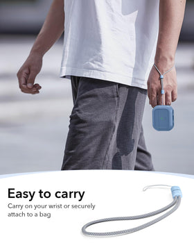 ESR AirPods Pro 3 Case dark blue, lightweight and portable for travel.