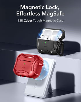 ESR AirPods Pro 3 Case with drop protection shielding the shell