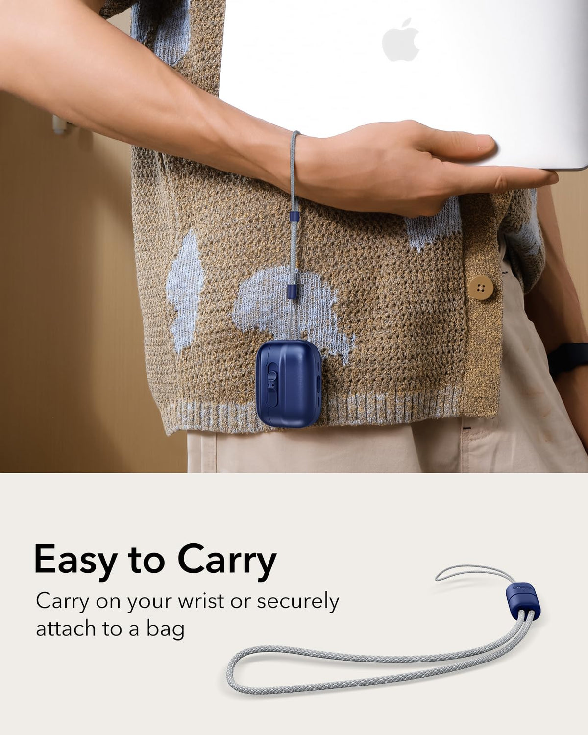 Find My and charging alerts via speaker cutouts on ESR case