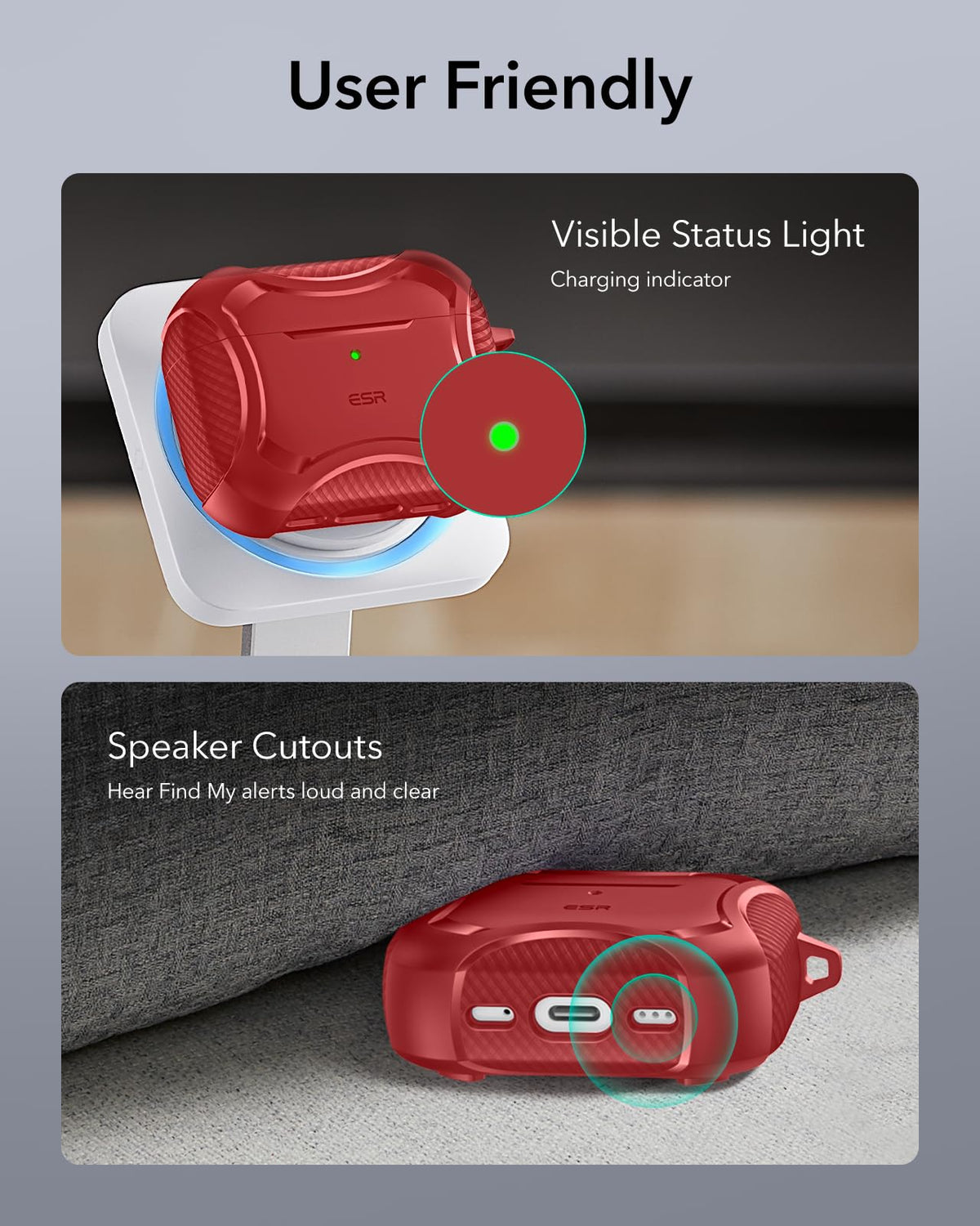 ESR AirPods Pro 3 Case full protection for travel and daily use