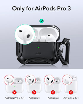 Back view of ESR AirPods Pro 3 Case showing MagSafe compatibility