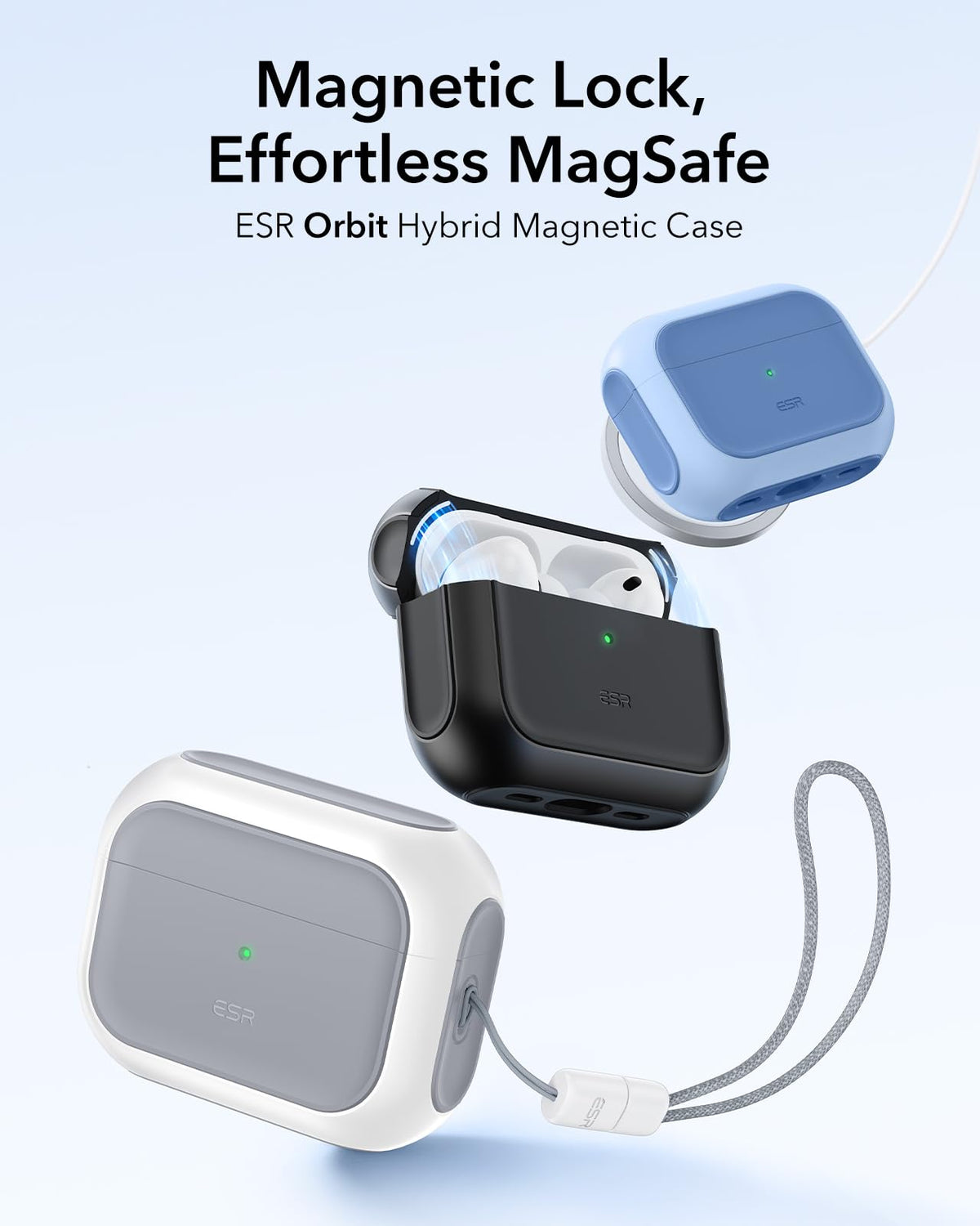 ESR AirPods Pro 3 Case with shock-absorbing core cushions impacts