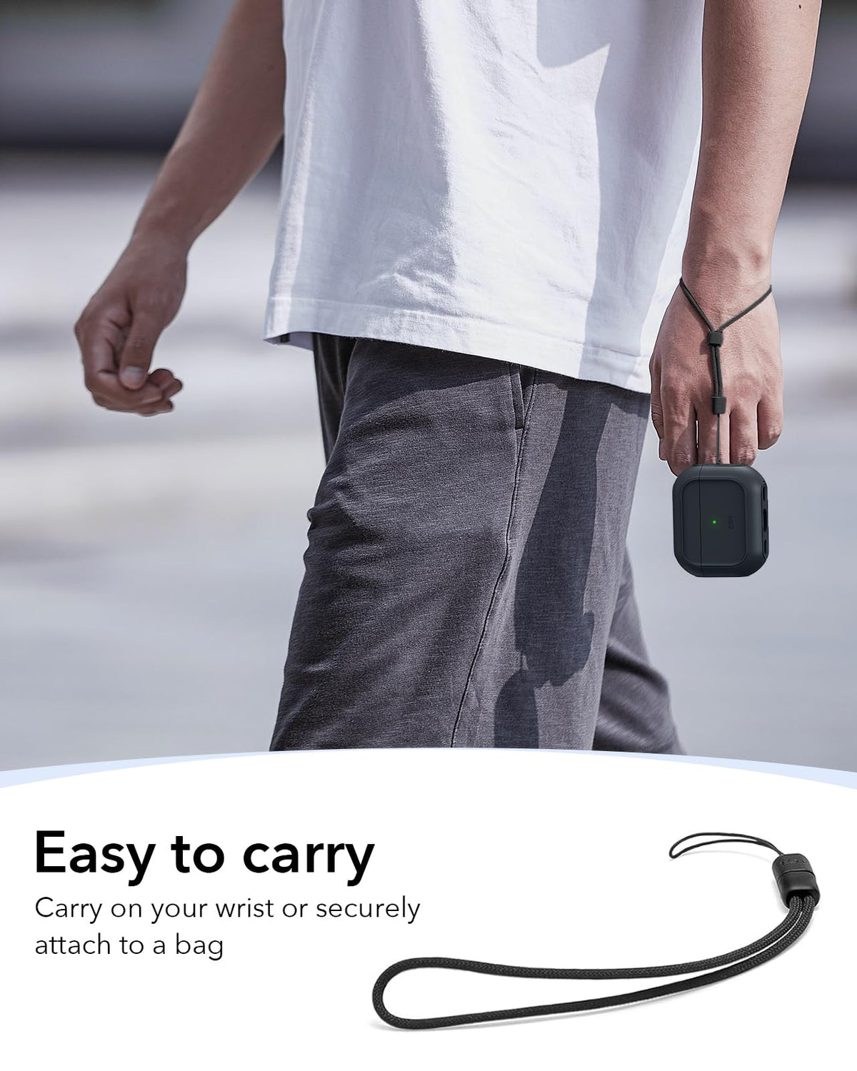 ESR AirPods Pro 3 case full protection that stays looking new