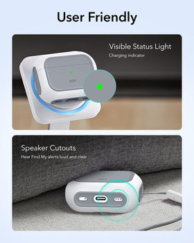 ESR AirPods Pro 3 Case white color for clean style