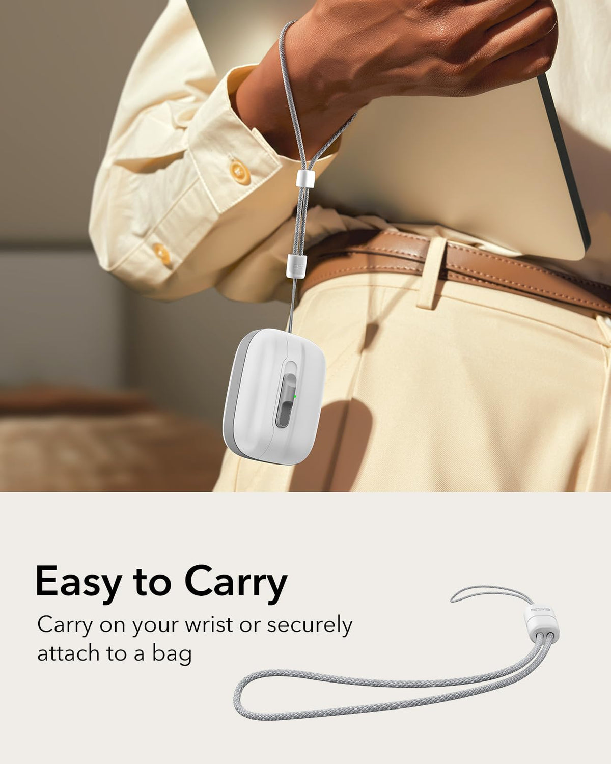 Back magnets align with MagSafe chargers for reliable wireless power