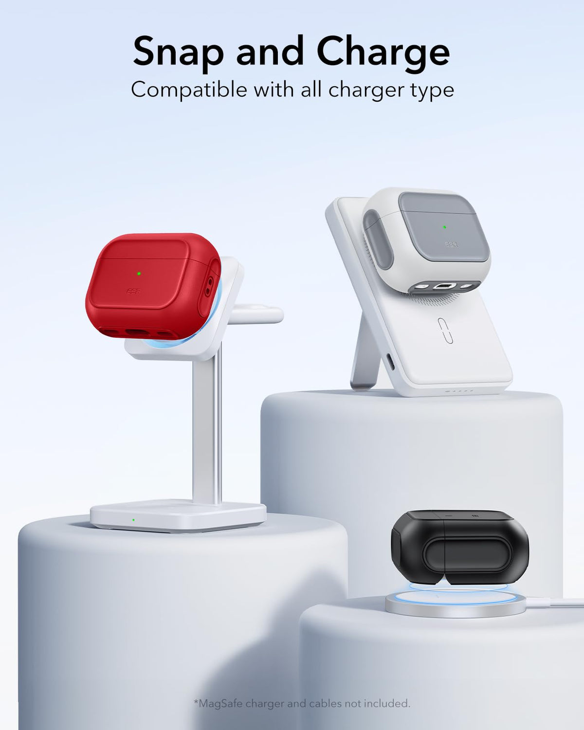 ESR AirPods Pro case compatible with AirPods Pro 1st and 2nd gen for universal fit