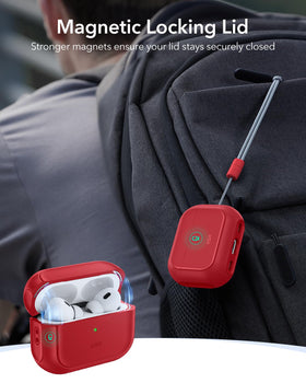 ESR AirPods Pro case with Find My speaker cutouts for audible alerts