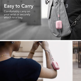 ESR AirPods Pro Case pink, internal core adds drop protection