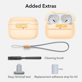 ESR AirPods Pro case one-hand access design with front slider