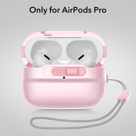 ESR AirPods Pro Case pink, packaging image showing product details
