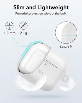 ESR Cloud Series held in hand to show size and comfortable non-slip silicone grip