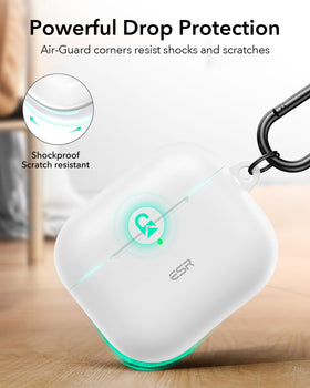 ESR Cloud Series texture closeup showing silky-smooth silicone finish for secure handling