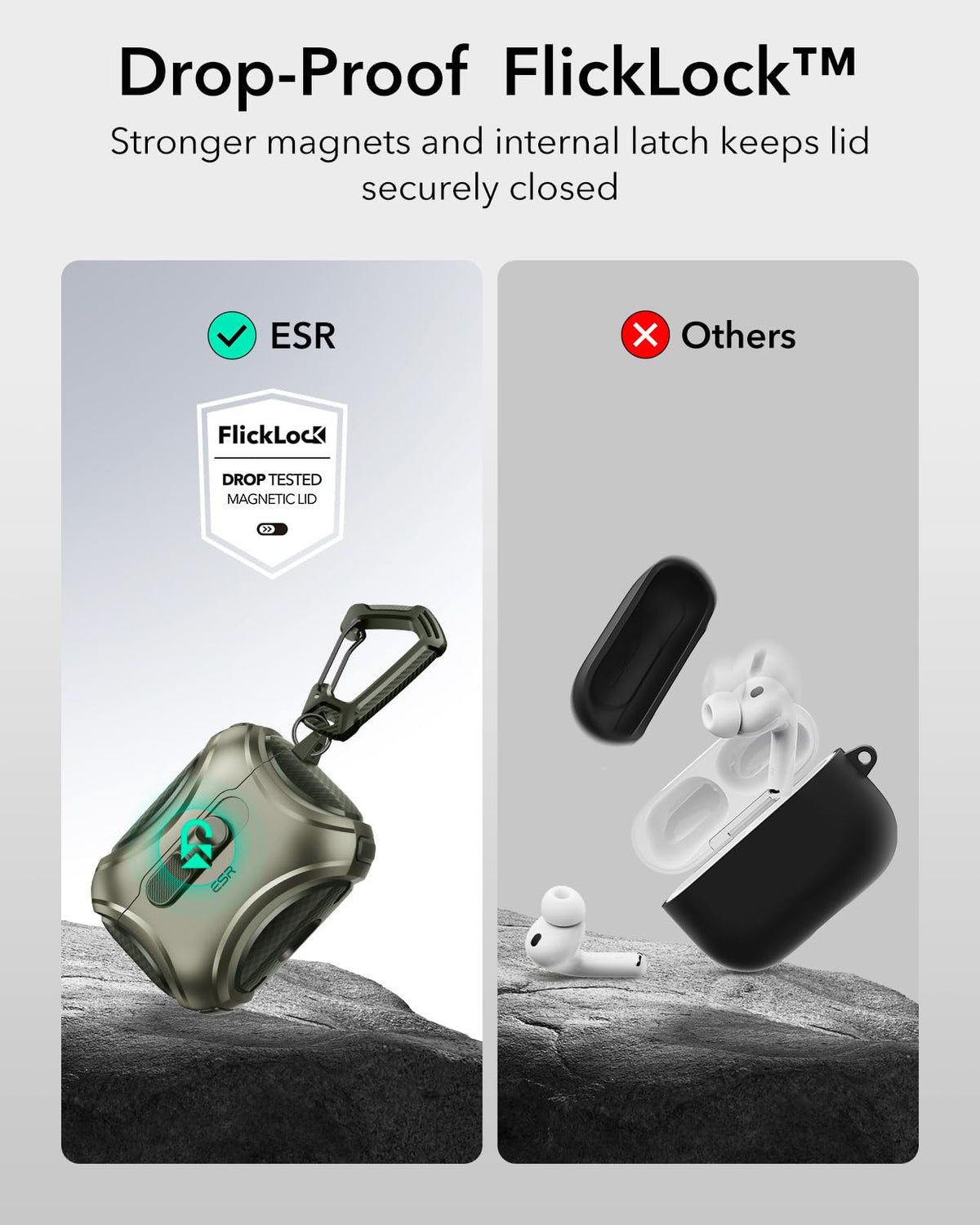 ESR corner Air Guard detail showing shock absorption to reduce drop damage