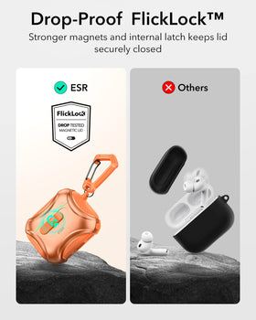 ESR Cyber Series reinforced Air Guard corner providing impact absorption