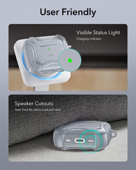 ESR Cyber Series AirPods Pro 3 case includes 12-month protection plan and support