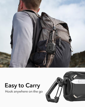 ESR Cyber Series AirPods Pro 3 case drop protection in action