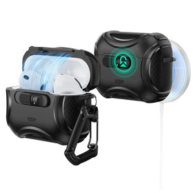 ESR Cyber Series AirPods Pro 3 case front view shows slim protective design