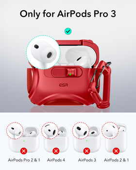 ESR back view highlighting MagSafe magnet alignment for reliable charging