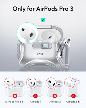 ESR Cyber Series back showing MagSafe magnets for reliable wireless charging alignment