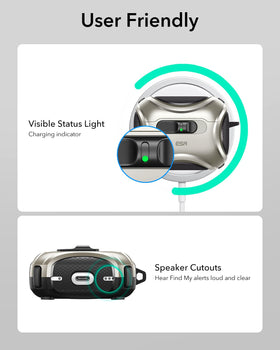 ESR Cyber Series lifestyle commute image showing secure case in everyday use