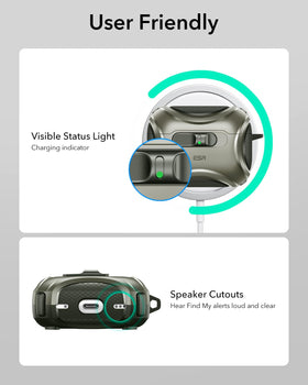 ESR case on a commuter bag showing everyday protection for active users