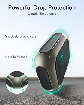 ESR HaloLock AirPods Pro 2 case with lanyard attachment for easy access