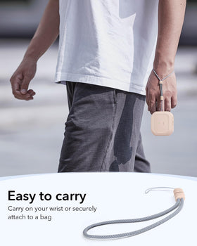 ESR Orbit Hybrid AirPods 4 case magnetic lid lock for secure closure