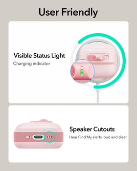 ESR Pink Pulse Series case adds stylish protection for AirPods 4