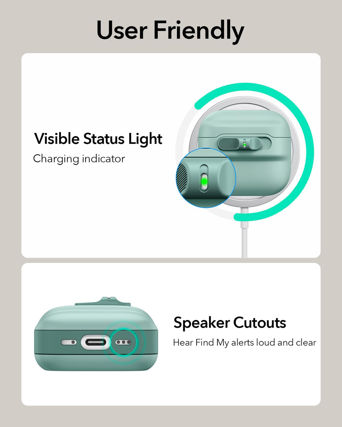 Lifestyle view of ESR Pulse Case in everyday use.