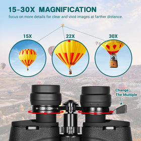 ESSLNB 15-30x80 zoom binoculars 80mm objective view in bright conditions