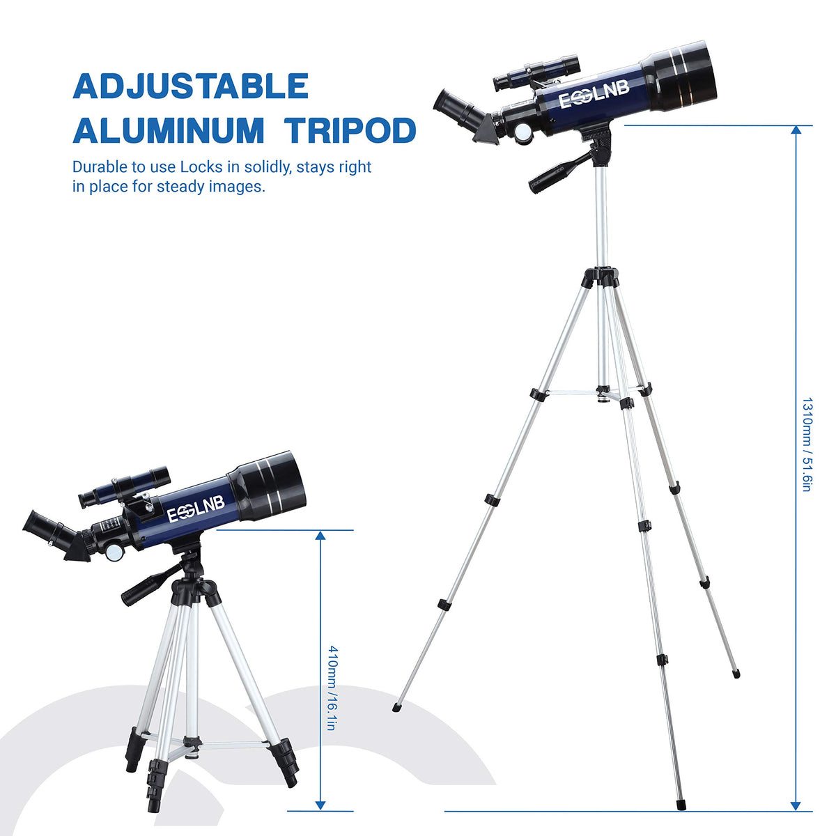 ESSLNB beside a backpack to show compact travel size and portability benefit