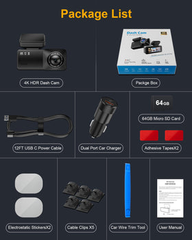 Estbuc product packaging with manual and accessories ready for first use