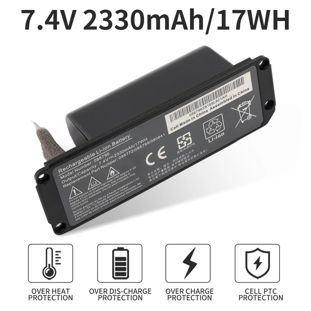 ETESBAY battery installed inside Bose SoundLink Mini II restoring runtime