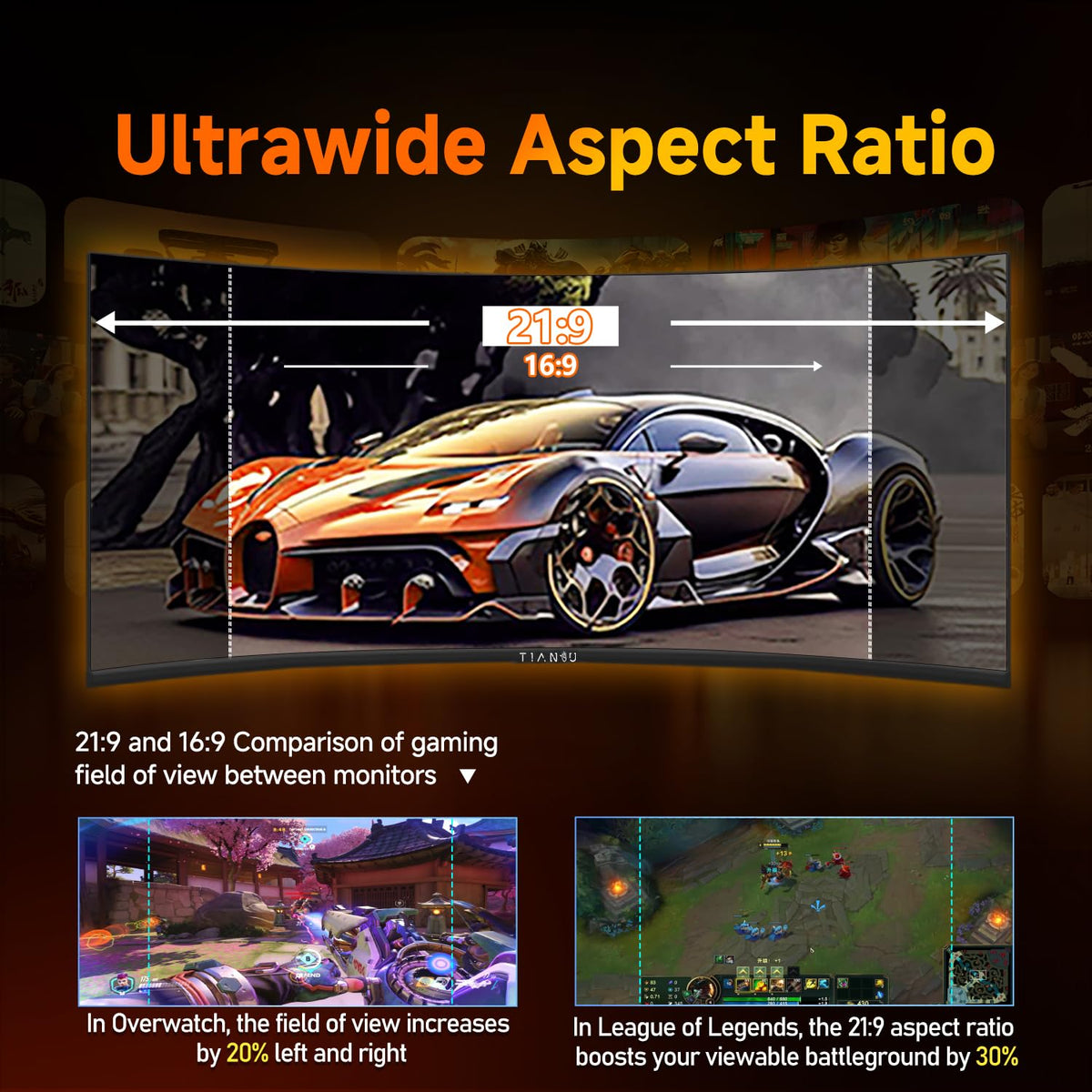 ETiansu color gamut display with 125% sRGB and 95% DCI-P3 richness.