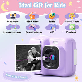 ETIKEZ 1080P video recording for clear kid-friendly memories.