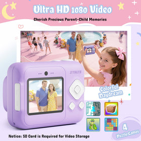 ETIKEZ camera with 6x zoom and flash for creative exploration.