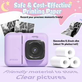 ETIKEZ BPA-free paper keeps prints safe for kids.