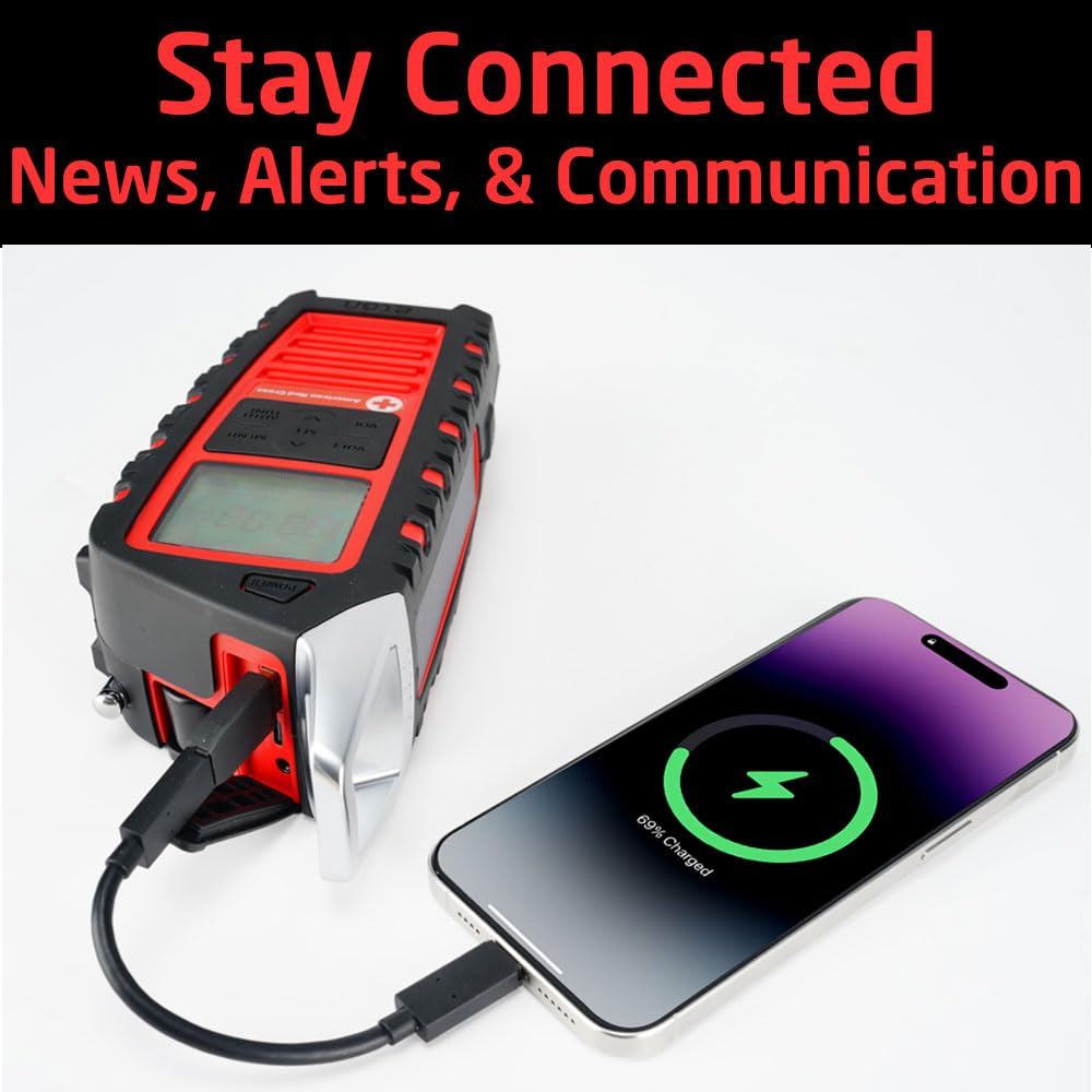Eton Odyssey radio Bluetooth charging keeps devices powered during hikes.
