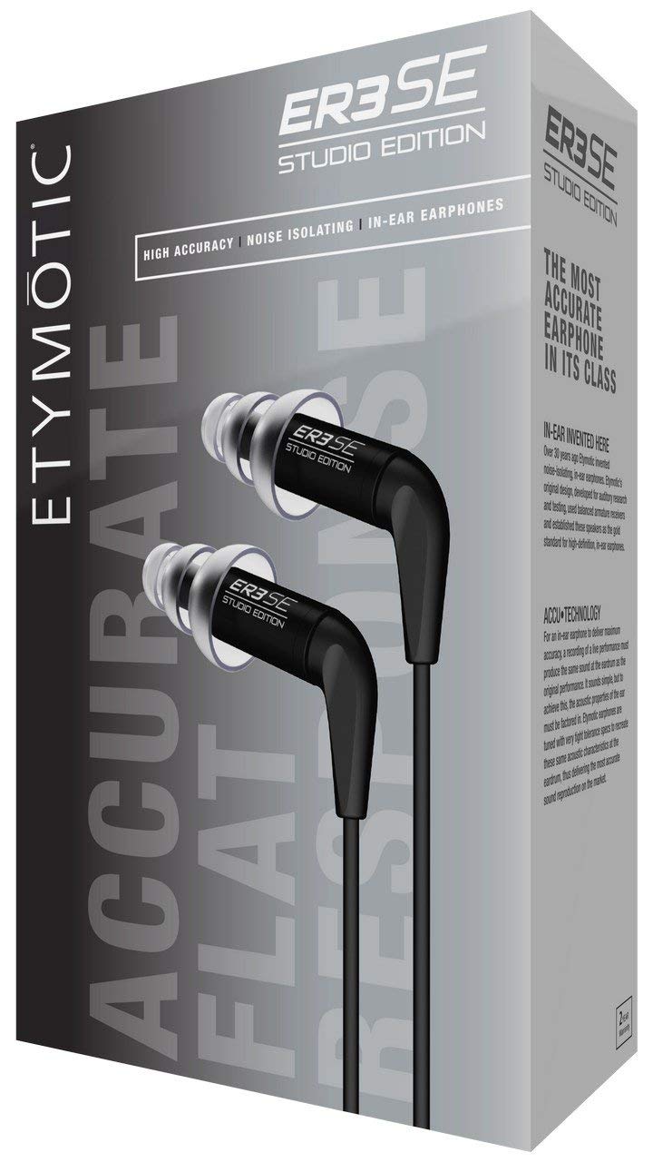 ER3SE balanced armature driver enables clear, detailed sound