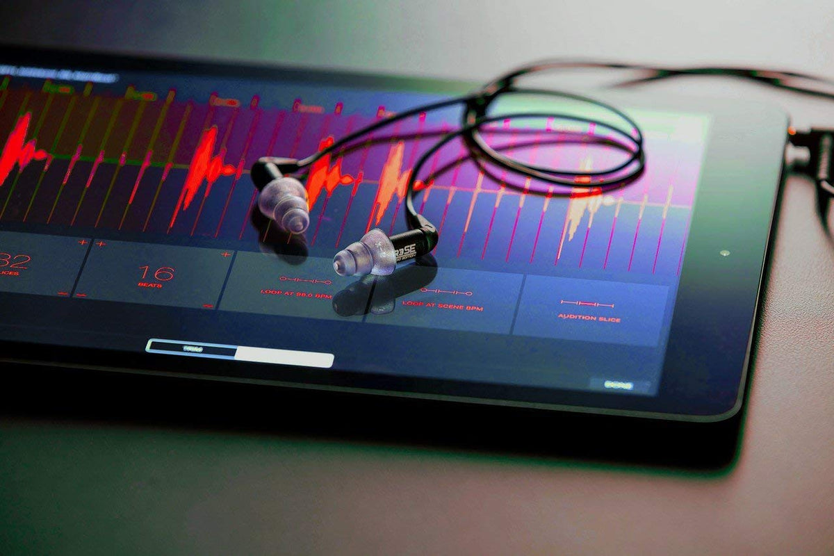 ER3SE foam tips provide up to 42 dB isolation for quieter listening