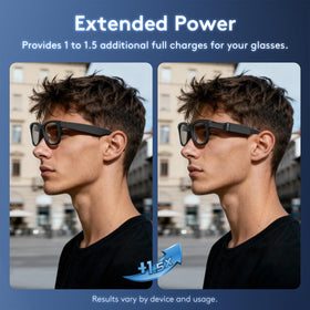Euezmy clip with three fit adapter pads laid out for customizable fit benefit