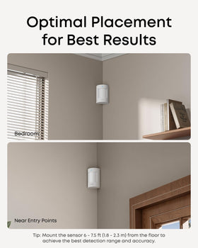 eufy E20 beside a common object showing compact size and unobtrusive fit
