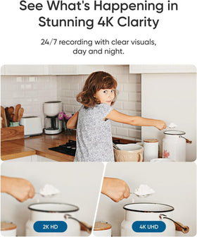 eufy Security E30 angled profile highlighting compact design and placement benefit